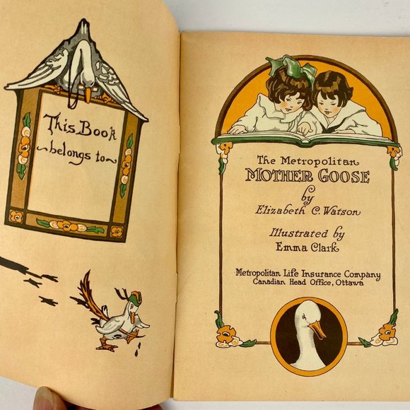 The Metropolitan Mother Goose vintage soft cover book - Picture 5 of 7